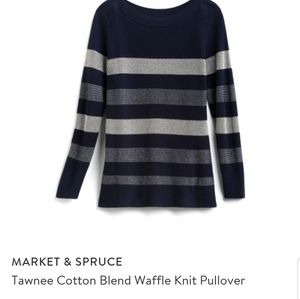 Market and spruce tawnee pullover sweater
